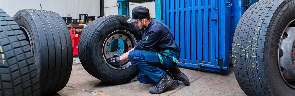 Pracovní nabídka Nakládání a vykládání pneumatik Hellevoetsluis