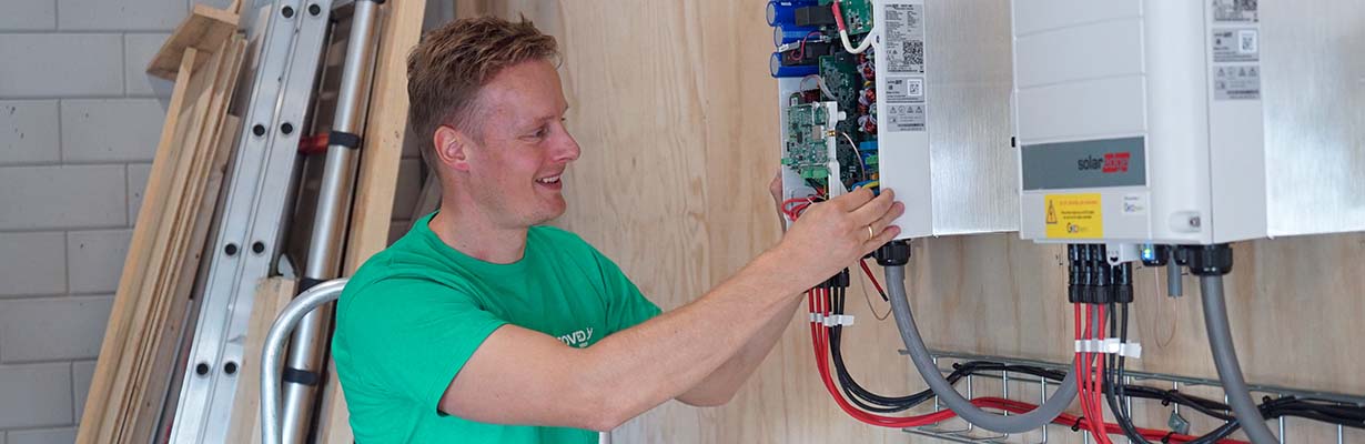 Vacature Elektromonteur Zonnepanelen Geldrop